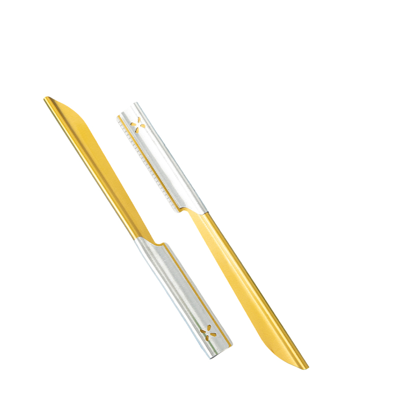 Razor de recortadora de cejas y cara con agarre antideslizante