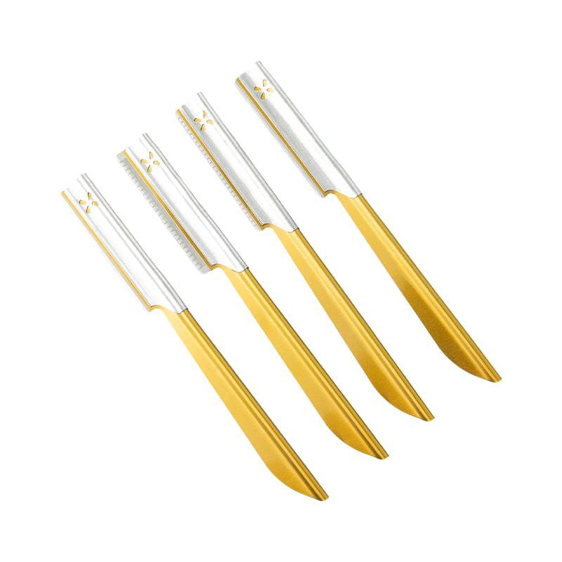 Razor de recortadora de cejas y cara con agarre antideslizante