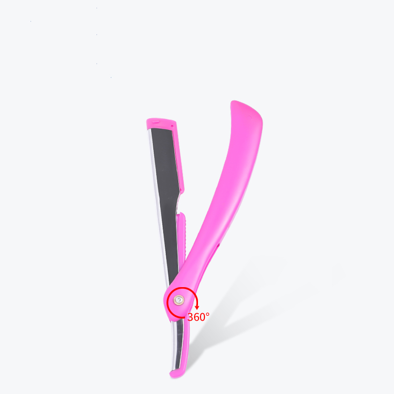 74 Mango de afeitar de plástico de cuchillas