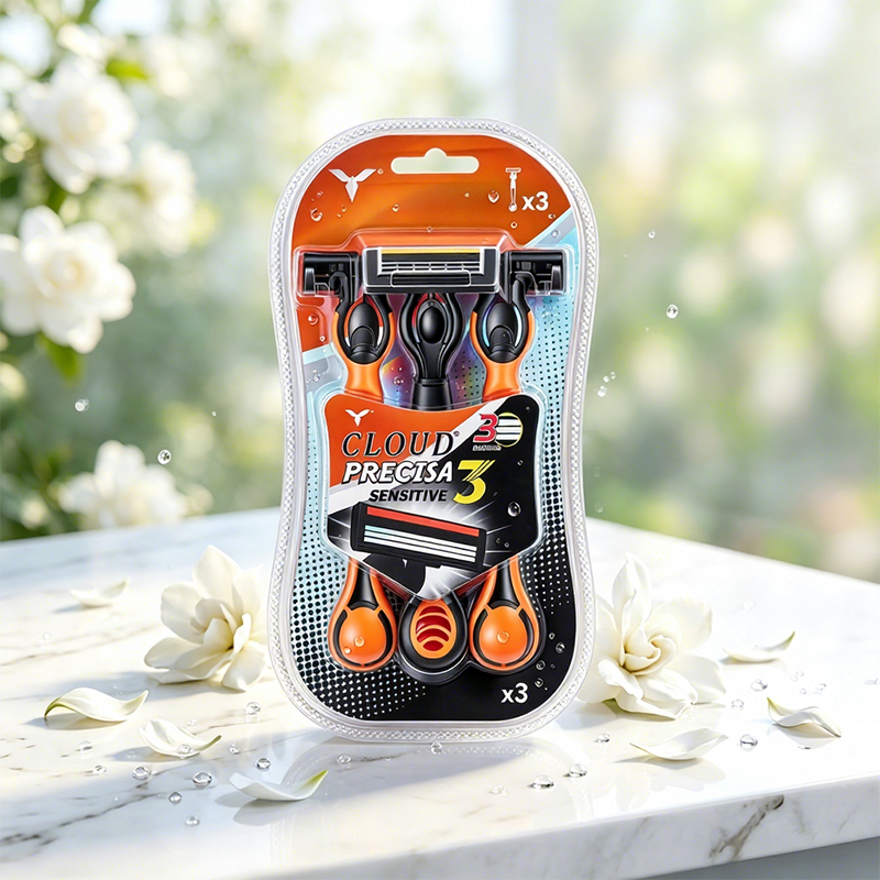 Juego de maquinilla de afeitar manual Lady Soft-Care de 3 piezas