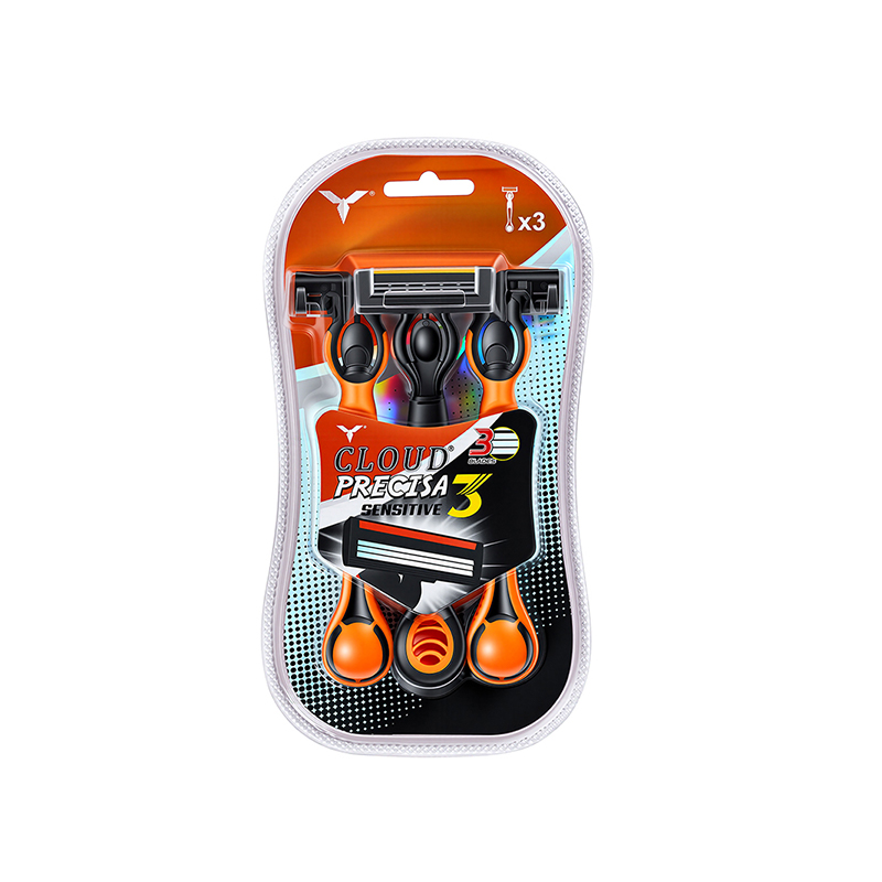Juego de maquinilla de afeitar manual Lady Soft-Care de 3 piezas