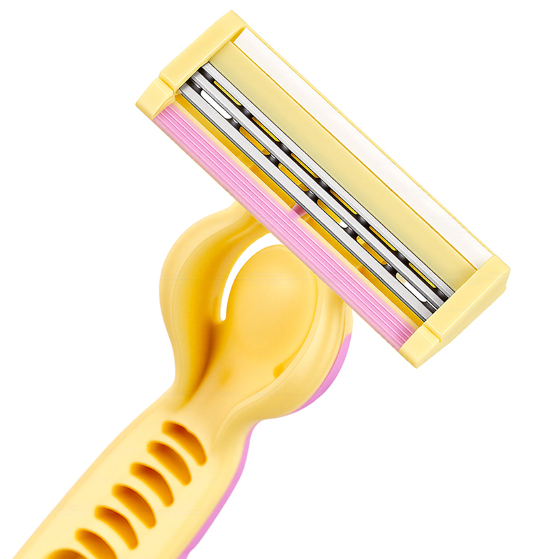 Juego de maquinilla de afeitar manual Lady Soft-Care de 3 piezas